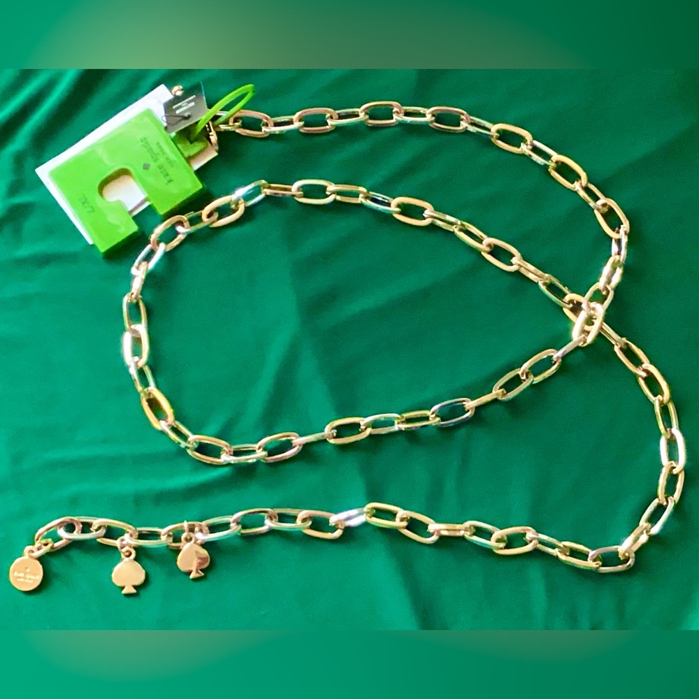 Kate Spade chain belt